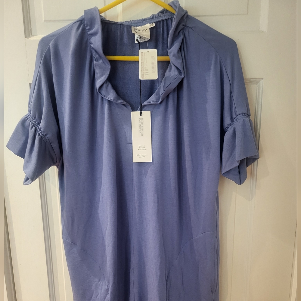 Finley Blue Knit Dress; xs; NWT